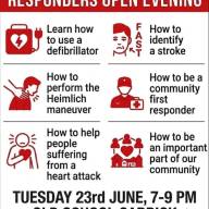 Glencolmcille First Responders Open Evening
